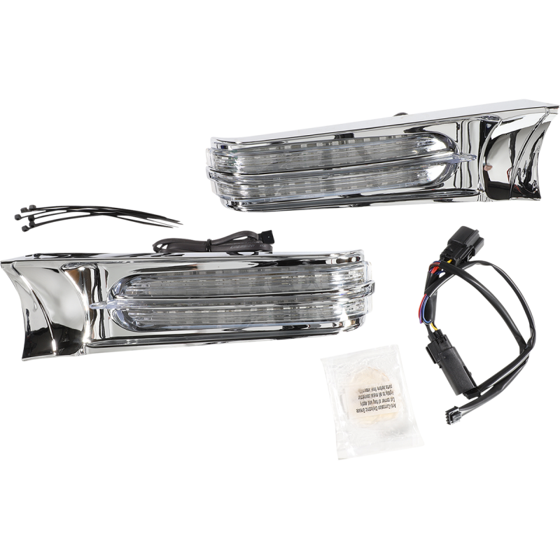 CIRO LLC FILLER PANEL ACCENT LIGHTS -CHROME 40048