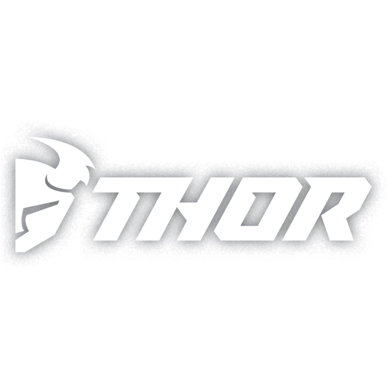 THOR DECAL 9" DIECUT BK/WH 6PK 4320-2030
