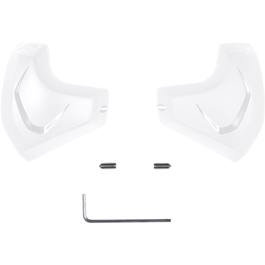 ALPINESTARS (ROAD) ELBOW SLIDER WHT 6450018-20