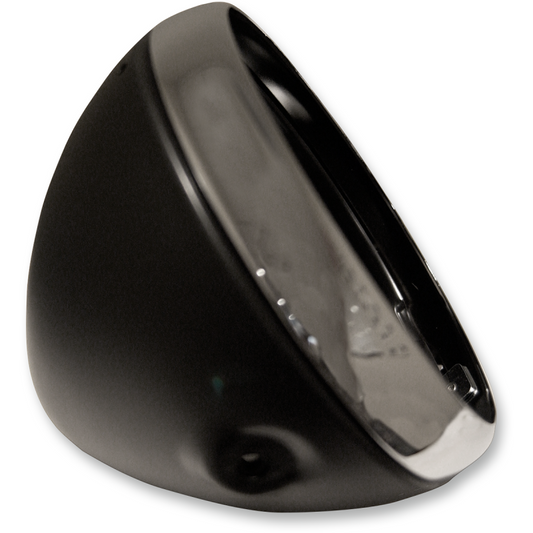 EMGO H/LAMP LUCAS 7" SHELL BLK 66-65068