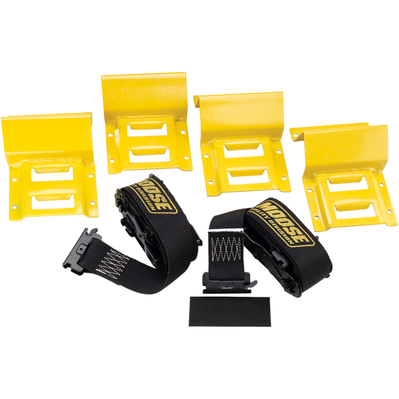 MOOSE UTILITY DIVISION MOOSE TIRE TIE DOWN/CHOCK KIT 09160