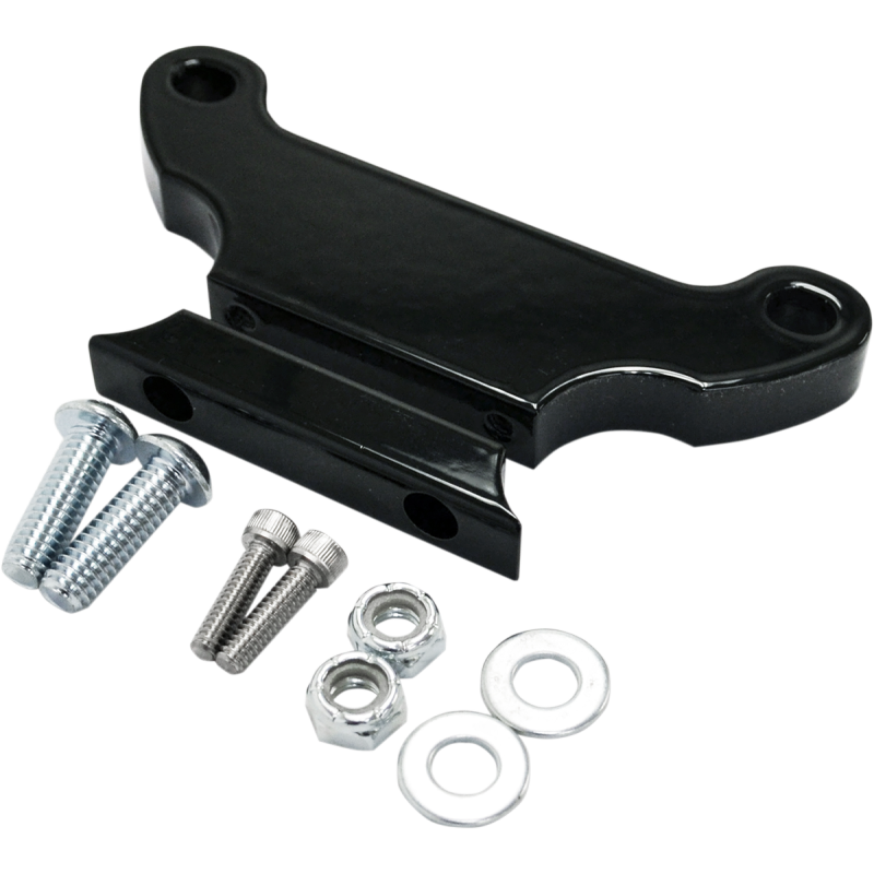 LA CHOPPERS GAUGE MNT FXD TBARS 1" BK LA-7390-00B