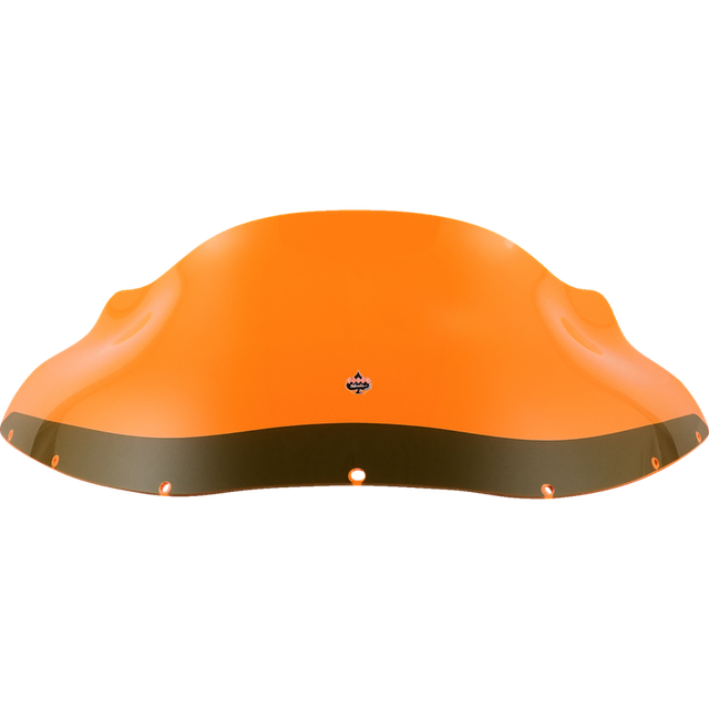 KLOCK WERKS WINDSHIELD FXRP 9" ORG KWW-02-0608