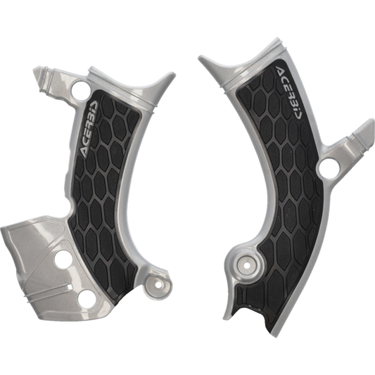 ACERBIS FRAME GUARDS X GRIP YZ450F SIL/BLK 2981441015