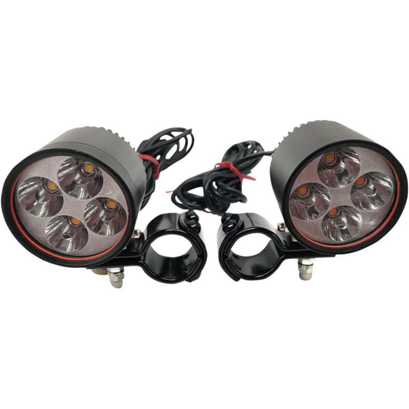 RIVCO PRODUCTS LED DRIVING LIGHT BLK DLLED125BK