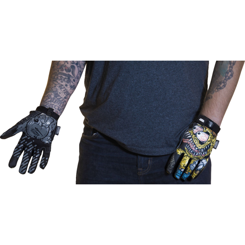 LETHAL THREAT GLOVE GREASE MON BK MD GL15022M