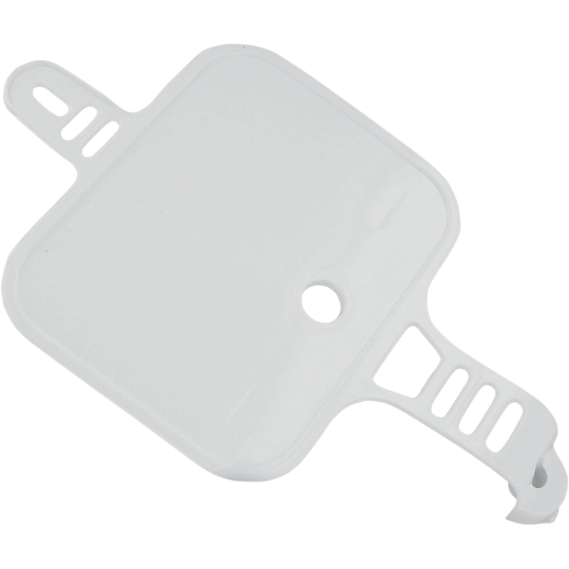 UFO CRF50 04-13 FRONT # PLATE WHITE HO03642-041