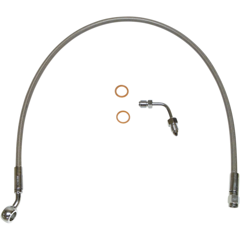 MAGNUM BRAKE LINE - UPPER - STAINLESS STEEL - ABS SSC1507-28