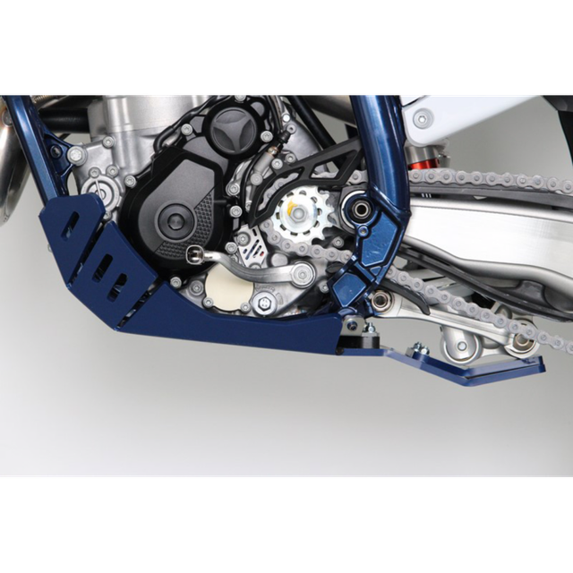 AXP RACING XTR SKIDPLATE 8MM HUS 250-350 FC-FX  BLUE AX1663