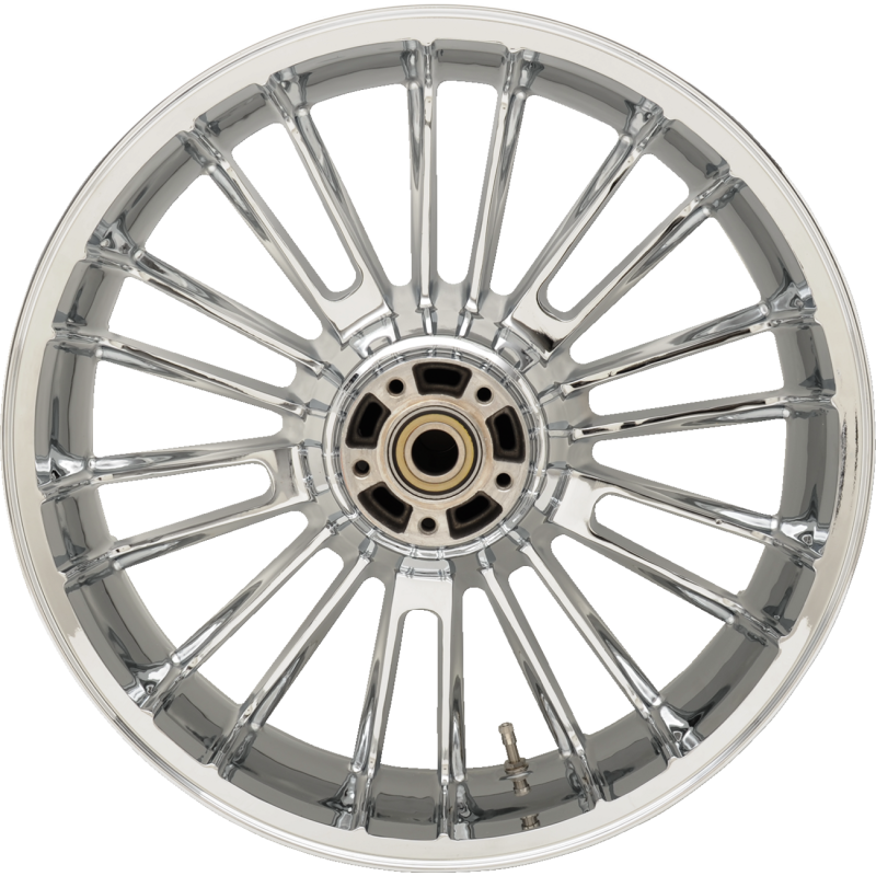 COASTAL MOTO CAST 3D ATLANTIC REAR CHRM 18 NABS 09-19 FLHT 3D-ATL185CH