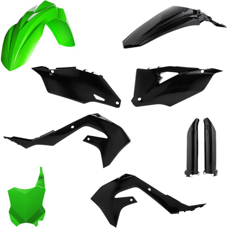 ACERBIS PLASTIC KIT F KX250F G/BK 2736291089