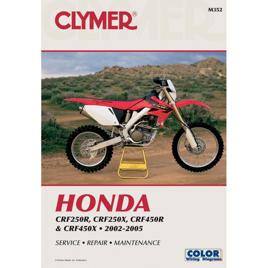 CLYMER HONDA CRF250R, X, CRF450 CM352