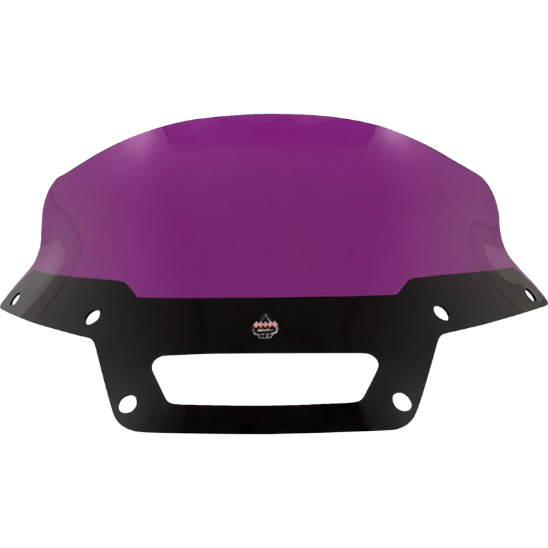 KLOCK WERKS KOLOR FLARE™ SPORT WINDSHIELD - 6" - PURPLE - FXLRST KWW-02-0627
