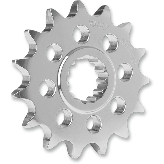 VORTEX Front Sprocket - 14 Tooth - Silver - Ninja ZX-4RR 3768-14