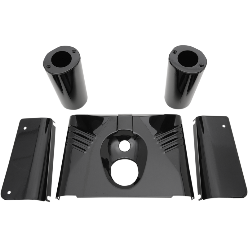 DRAG SPECIALTIES 86-17 FLST/C 5PCS RIBB FORK TINS GL/BLK 74157BBX