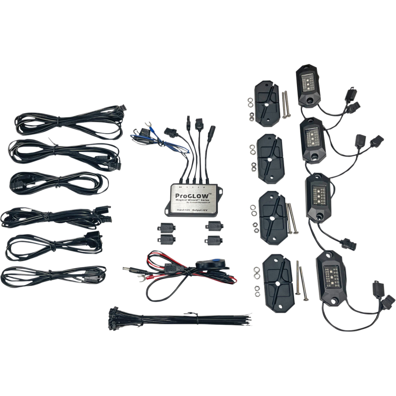 CUSTOM DYNAMICS LIGHTS MAG WIZRD ROCK KIT CD-ROCK-KIT