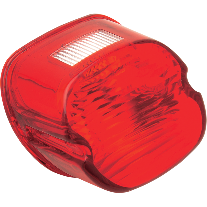 DRAG SPECIALTIES 73-98 RED L/DOWN TAIL LIGHT LENSES DS-272036