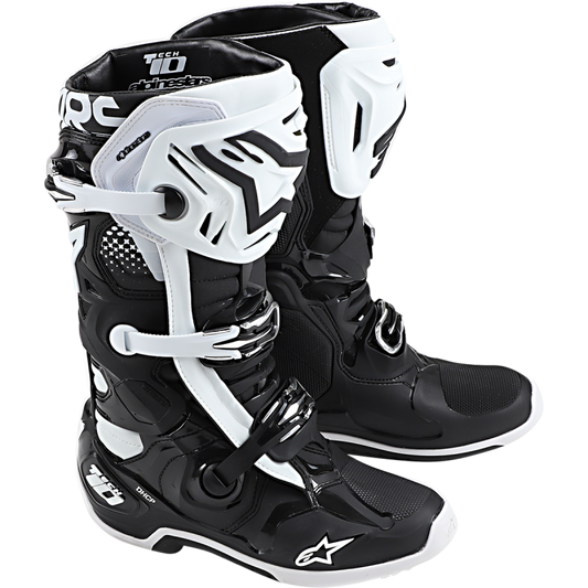 ALPINESTARS BOOT TECH 10 BK/WT 11 2010020-12-11