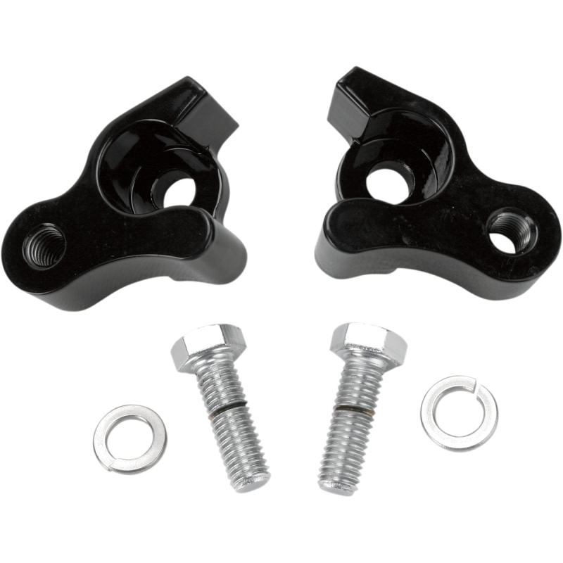 BURLY BRAND 09-16 FLH 1" LOWERING BLOCKS BLACK B28-42008