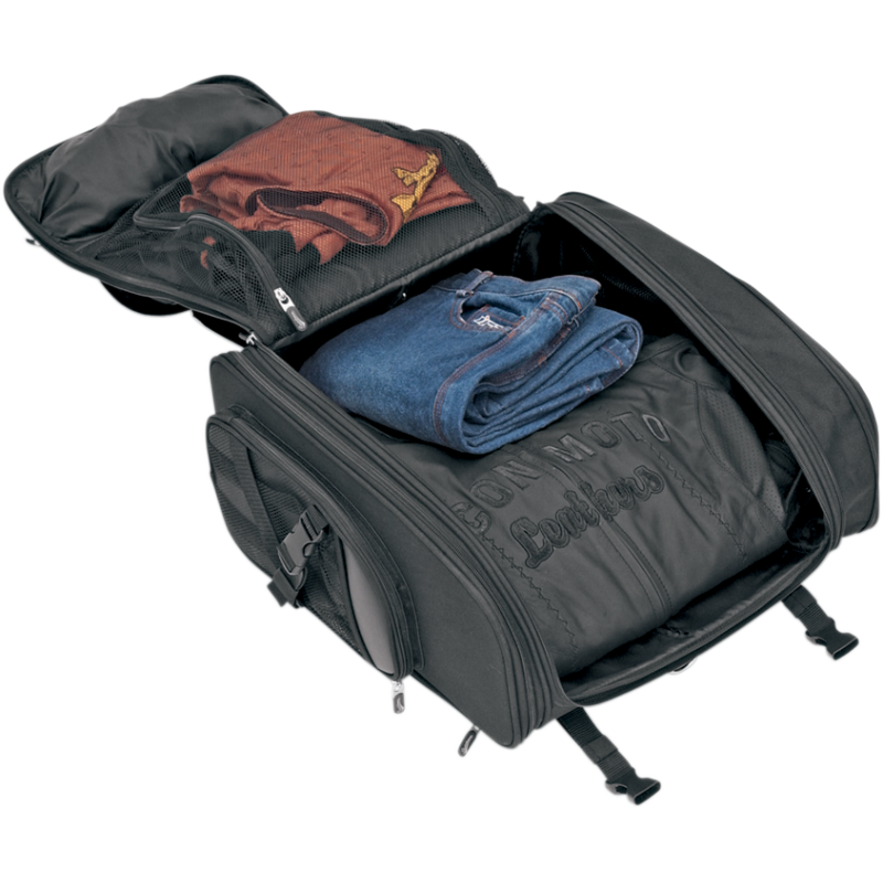 SADDLEMEN EXPANDABLE SISSY BAR BAG 3515-0080