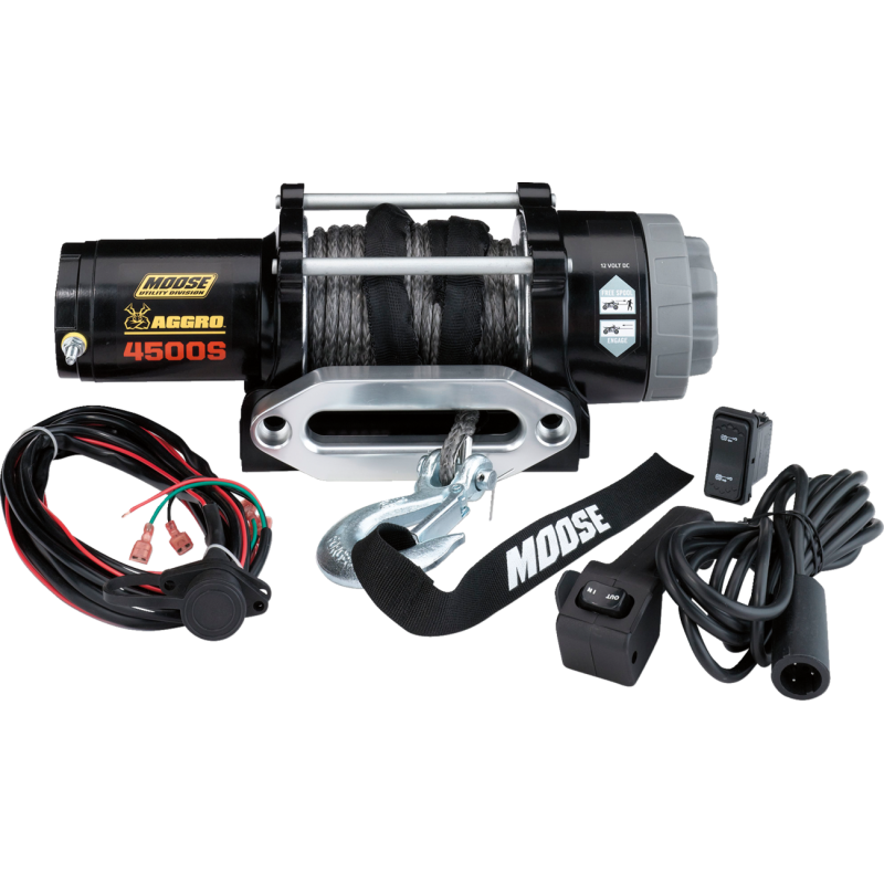MOOSE UTILITY DIVISION MOOSE WINCH 4500LB W/SYN RP MOOSE 45-S