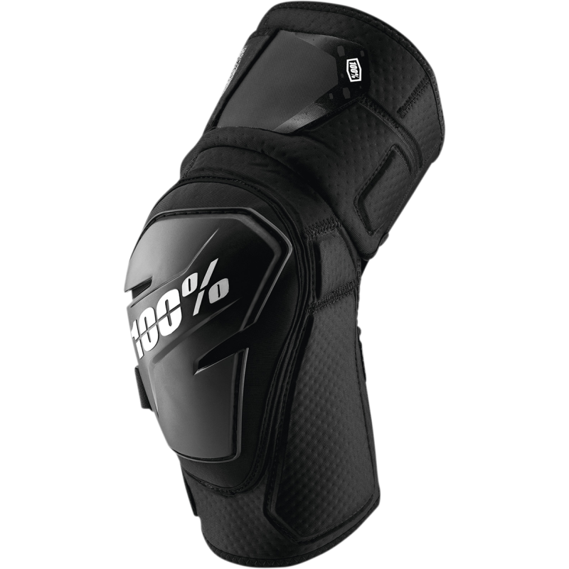 100% FORTIS KNEE GUARDS BLACK SM/MD 70007-00001