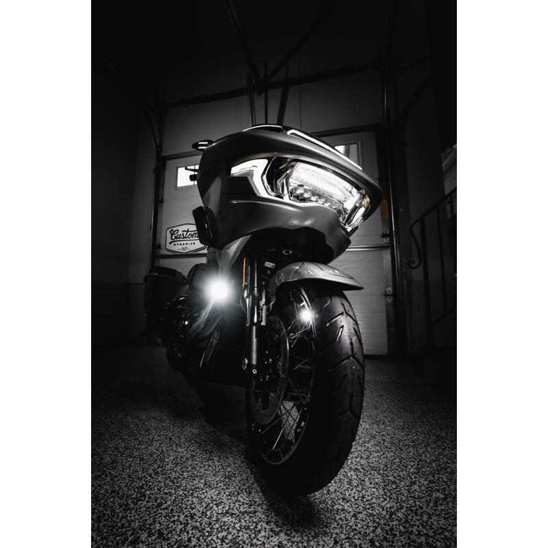 CUSTOM DYNAMICS LIGHT FOG PROBEAM LED HALO BLACK PB-FOG-23-B