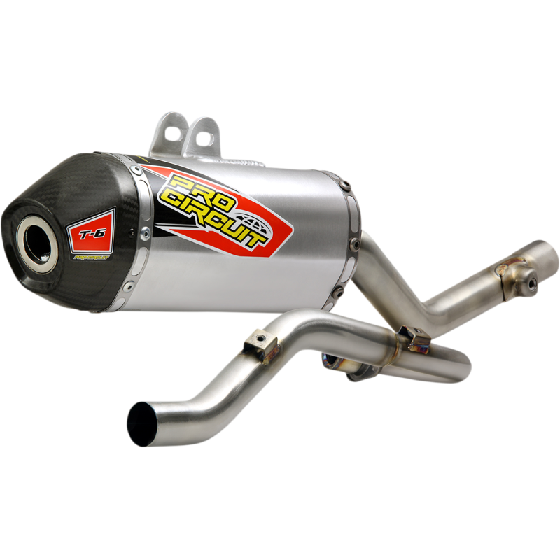 PRO CIRCUIT 03-19 CRF230F EXHAUST T-6 SS W/CF END CAP 0112023F