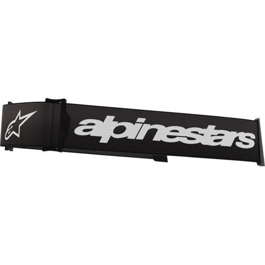 ALPINESTARS GOGGLES STRAP GOGGLE SUPERTECH BLK/WHT 9400125-12