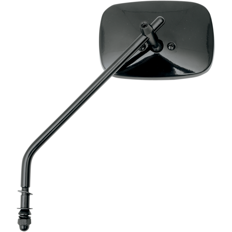 DRAG SPECIALTIES MIRROR PLN LONG STEM BLK EA 0640-0657