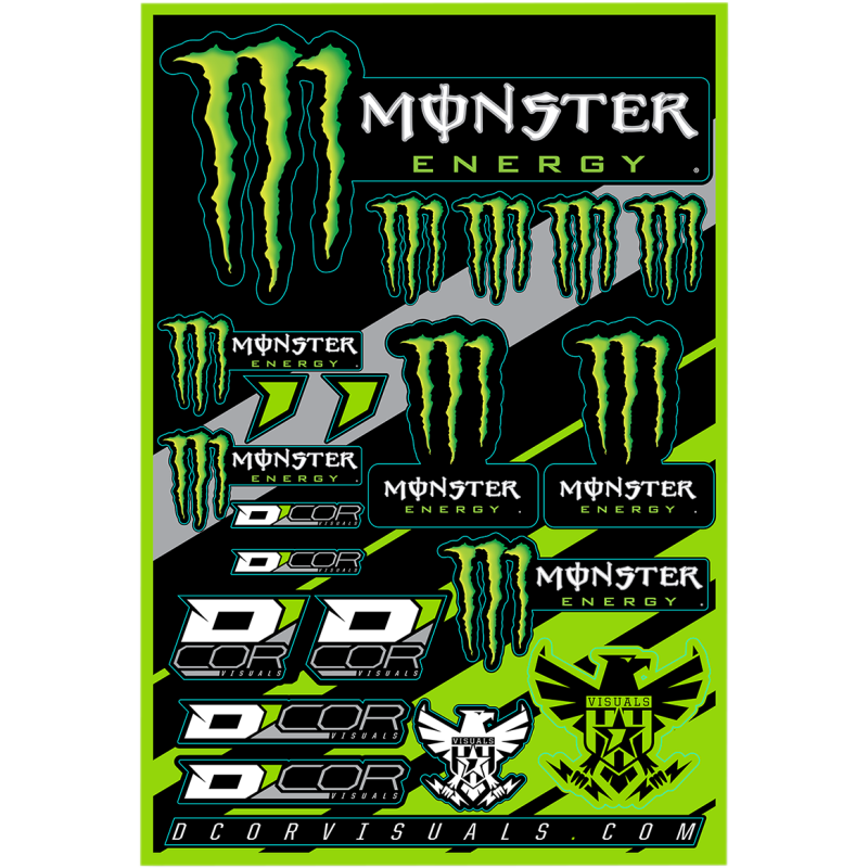 D'COR VISUALS DECAL SHEET MONSTER 40-90-102