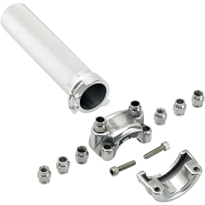 BILTWELL THROTTLE WHISKEY DBL POL 1" 6602-303-01
