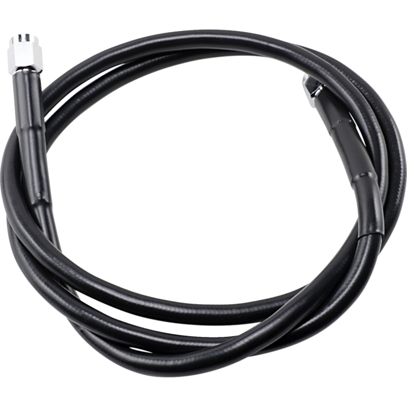 DRAG SPECIALTIES BLACK S/S BRAKE LINE 44" 844-BLK