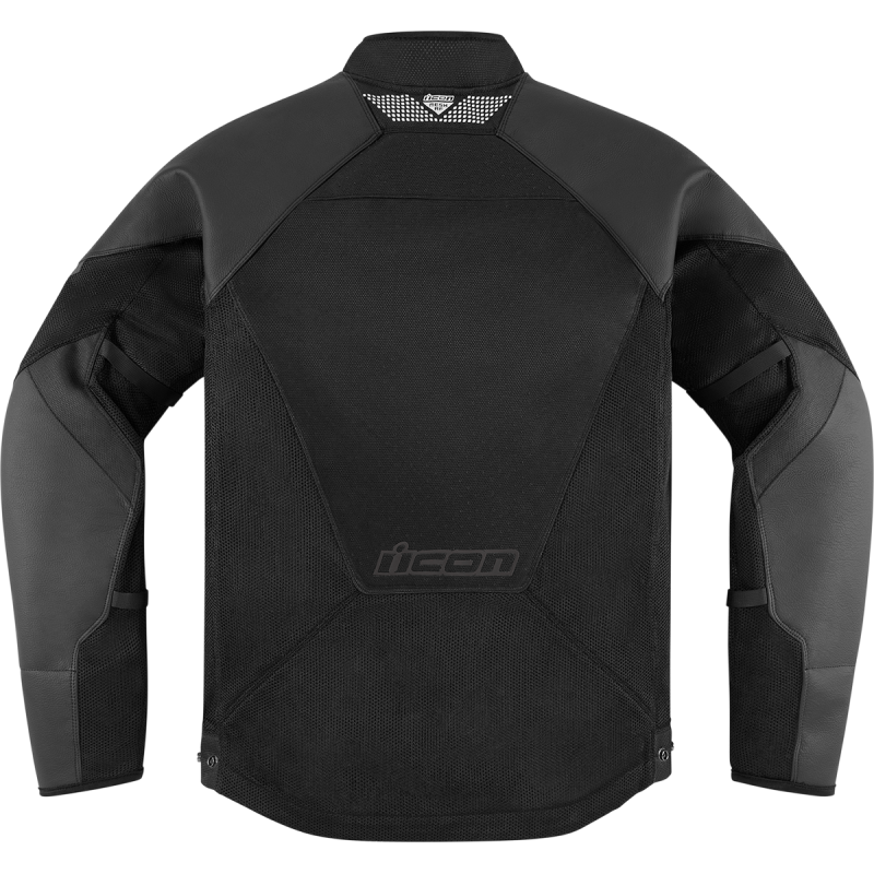 ICON MESH AF CE LEATHER JKT BK XL 2810-3900