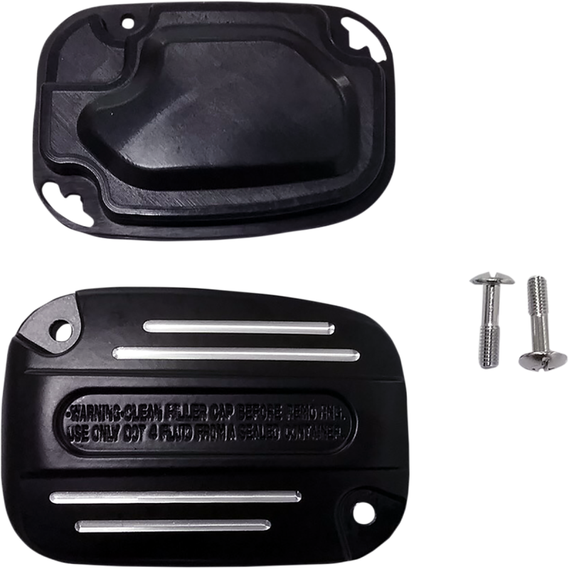 DRAG SPECIALTIES CVR CLTCH M/C BLK 17-20FL 78577