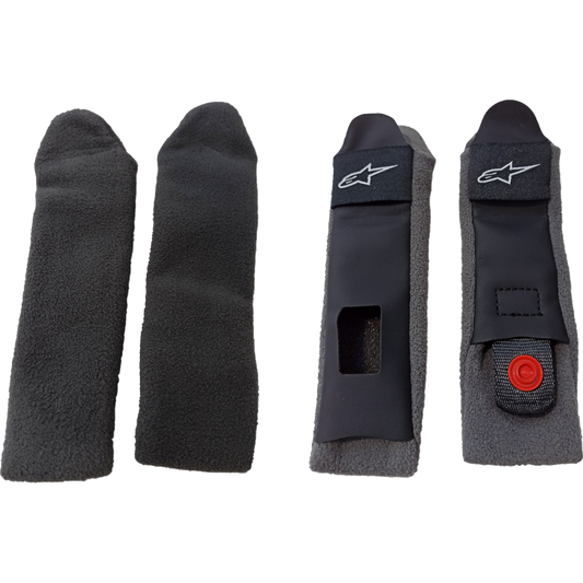 ALPINESTARS (ROAD) S-R10 CHIN STRAP COVERS 8952624-10