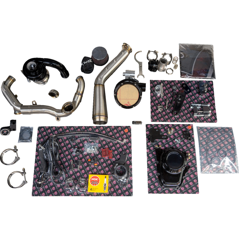 TRASK TORNADO PERFORMANCE KIT - M8 - BLACK STAINLESS STEEL TM-7600