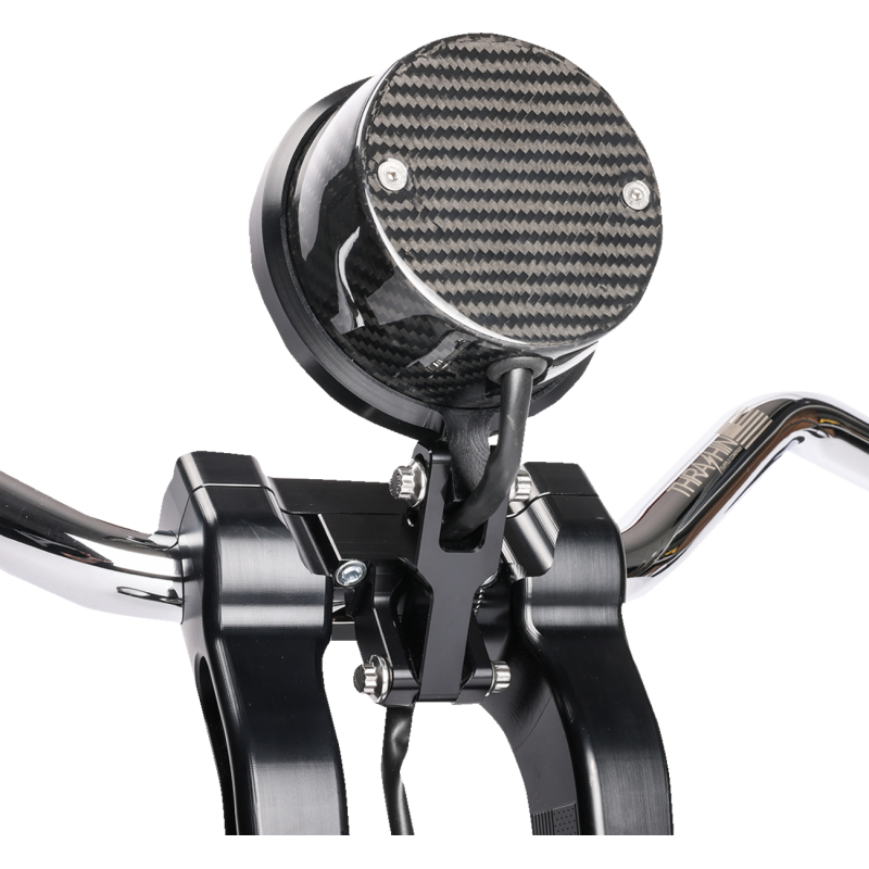 THRASHIN SUPPLY CO. GAUGE RELOC KT FXLRS BLK TSC-2710-1
