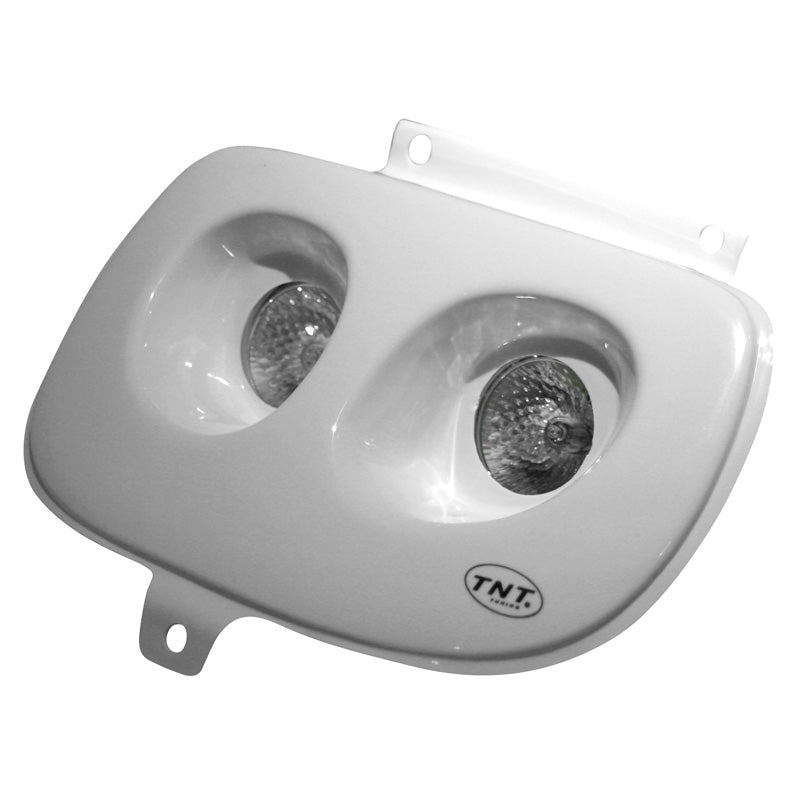 TNT WHITE TWIN HEADLIGHT BW'S/ZUMA. 201310