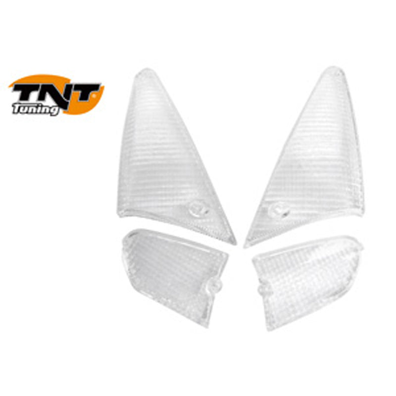 TNT CLEAR TURN LIGHT COVER SR50 DI-TECH 04-05. 206326