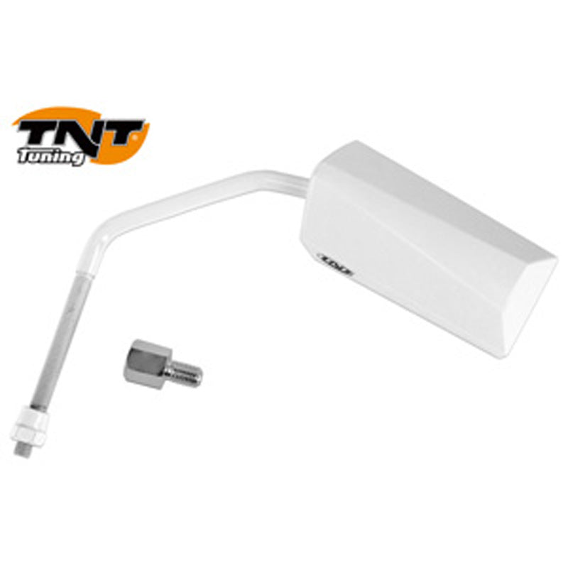 TNT F11 EVO MIRROR R/L 8MM WHITE 209035F