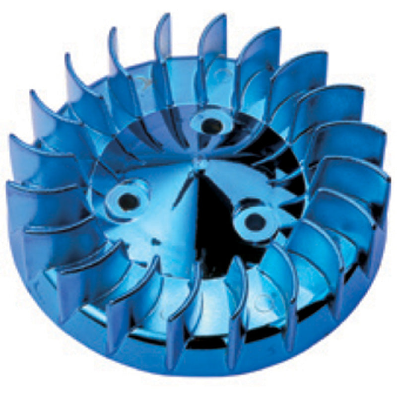 TNT FAN TURBINE CHROME/BLUE BW'S/ZUMA. 287801