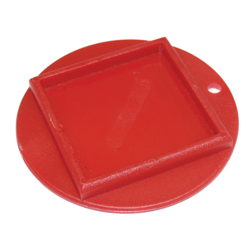 TNT RED SIDE STAND PLATE 3 7/8'. 15-6001R