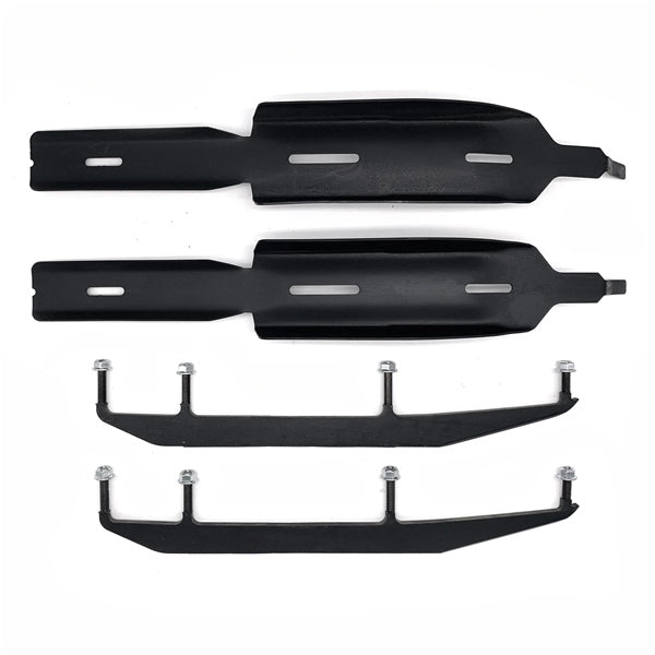 SNOWTRACKER AGGRESSIVE WEARBAR COMPL KIT POL 19315