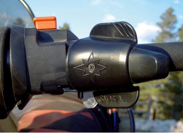 SNOBUNJE THROTTLE THUMB LEVER BLACK 1058B