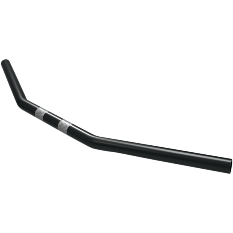 KHROME WERKS 1" DRAG BARS STANDARD BLK DIMPLED 300802