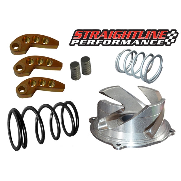 STRAIGHTLINE PERFORMANCE CLUTCH KIT W/ADJ WEIGHT POL 123-142