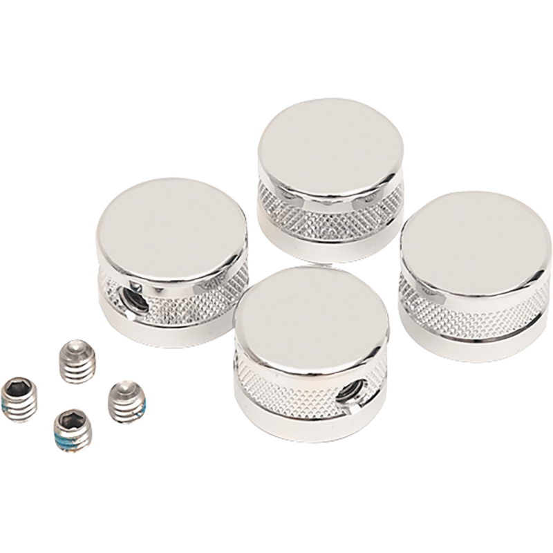 DRAG SPECIALTIES ENGINE HEAD BOLT CVR S&S (4PK) MK538