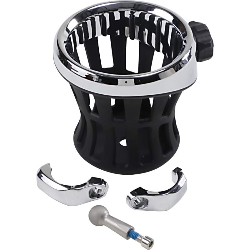 CIRO LLC DRINK HOLDER CHR W/1-1/4" MOUNT 50414