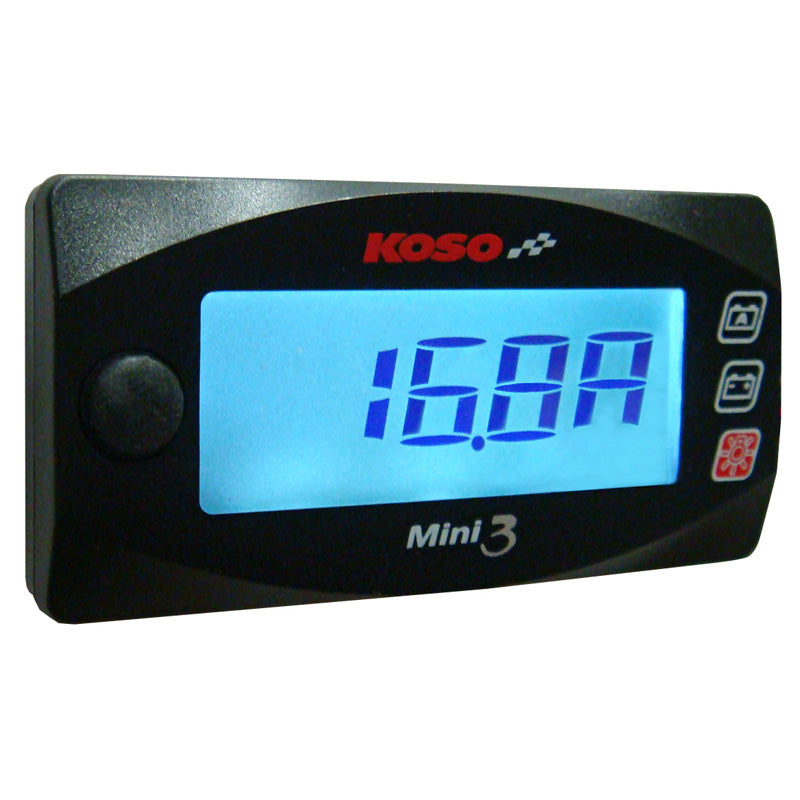 KOSO MINI 3 AMP / VOLT METER BA003190